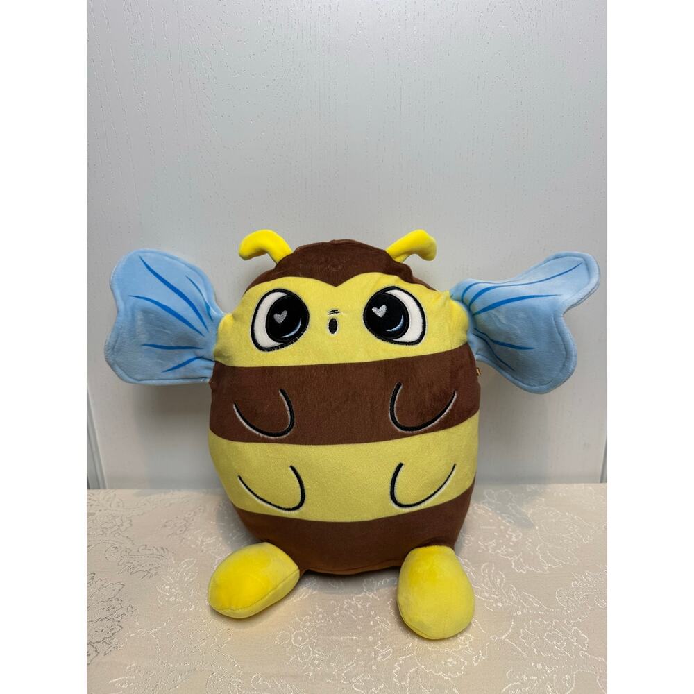 Buzz Worthy Huggable Flipeez Large Just Play Bree the Bumblebee Plush  12"
